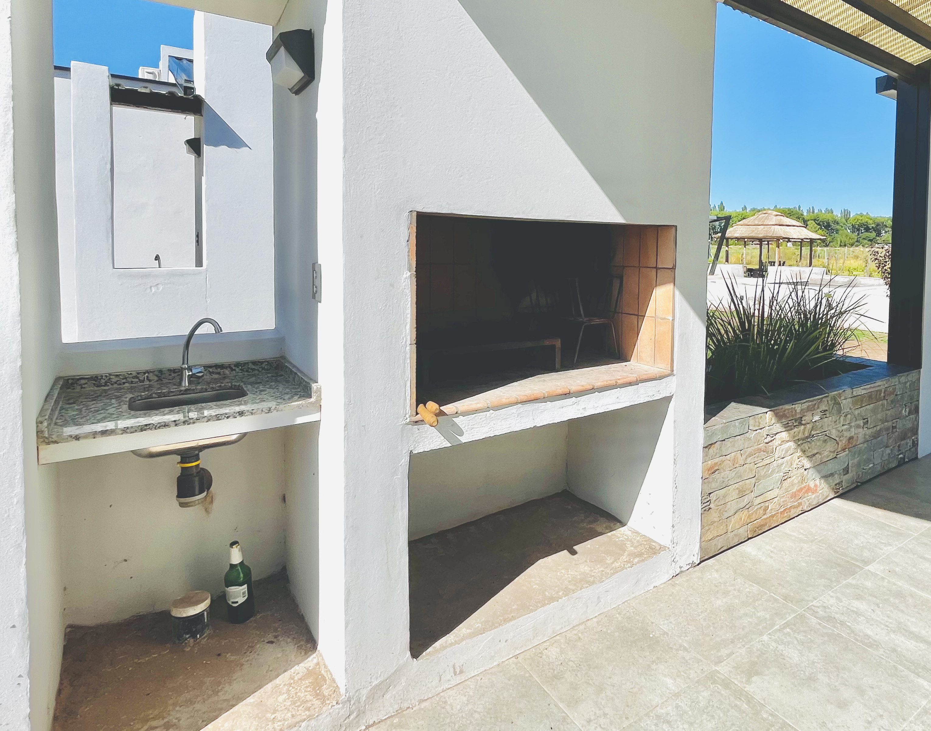 Quincho con parrilla cabaña 6 personas